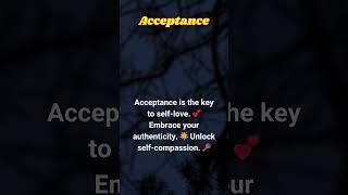 What Is Acceptance (30 of 50)