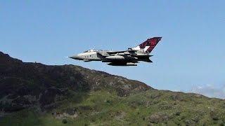 Great Low Flying Jet Watching Holiday " Mach Loop Wales 2013 "