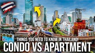 Condo vs Apartment in Thailand: Pro's, Con's and Advice