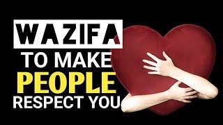 To Make People Respect You-DO Wazifa | How To become Respected With the Help of Quran @NourishTV