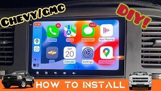 How to Install 8” Android Plug and Play Unit (Chevy Silverado/GMC Sierra 2007-2013)non Bose