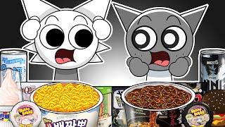 Incredibox Sprunki - Incredibox Sprunki But Swapped Color Convenience Store Mukbang Animation | ASMR