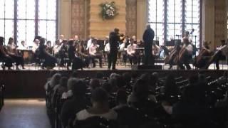 L.Beethoven Violin Concerto D-dur part 1, Vladimir Dobrovolskiy - violin (3,3).flv