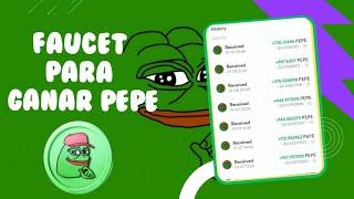 LA MEJOR FAUCET PARA GANAR PEPE SIN LÍMITE