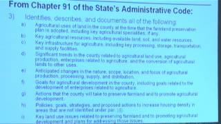 Introduction to Farmland Preservation Planning Part 2