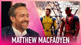 Matthew Macfadyen Admits 'Huge Man Crush' On 'Deadpool' Co-Stars Ryan Reynolds & Hugh Jackman