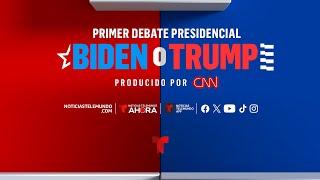 Primer debate presidencial: Biden o Trump