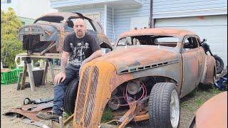 Intro to the Projects and Bodywork with a Chainsaw on the Rat Rod