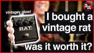 1987 ProCo Rat 2 - Is the vintage pedal hype real?