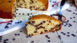 Torta 5 Minuti con Gocce di Cioccolato