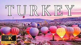FLYING OVER TURKEY (4K UHD) - Soft Piano Music With Stunning Beautiful Nature For New Day