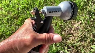 How to fix a Melnor hose nozzle spray pin