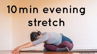 10min evening yoga stretch | deep sleep | relaxation