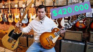 Does a $420,000 Vintage Les Paul Sound Better than a NEW Les Paul?