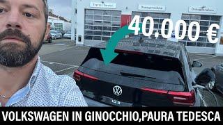 CRISI NERA VOLKSWAGEN SPIEGATA+vi mostro vari modelli (dalla #germania )