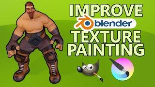 How to Improve Texture Painting Quickly in Blender