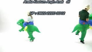 KOSTUM LUCU NAIK DINO ANGIN UNIK KARNAVAL FESTIVAL AGUSTUS COSPLAY INFLATABLE BADUT