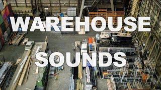 Warehouse Ambience | Forklift, Machinery, Hammer Sound | Industrial Background Noise