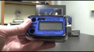 GPI Flowmeter Calibration // PCE