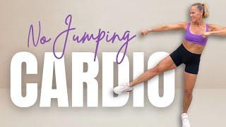 20 MIN NO JUMPING CARDIO WORKOUT | Sweat & Burn