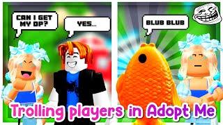 Trolling players in Adopt Me…  #adoptme #roblox #funny