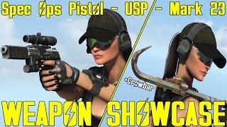 Fallout 4: Spec Ops Pistol - USP - Mark 23 - Weapon Mod Showcase