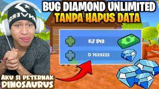 Bug diamond unlimited tanpa hapus data di game aku si peternak dinosaurus