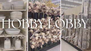 HOBBY LOBBY AMAZING HOME DECOR 2024 || HIGH END HOME DECOR FINDS