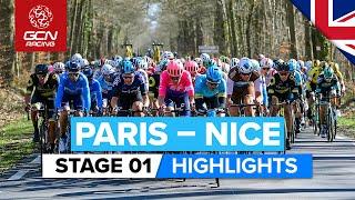 Paris-Nice 2020 Stage 1 HIGHLIGHTS | Plaisir - Plaisir