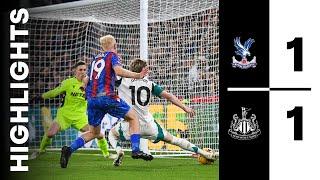 Crystal Palace 1 Newcastle United 1 | Premier League Highlights