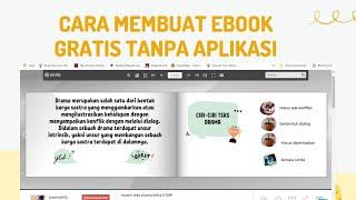 CARA MEMBUAT EBOOK INTERAKTIF GRATIS TANPA APLIKASI