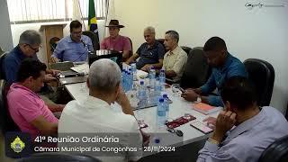 41ª Reunião Ordinária - 26/11/2024