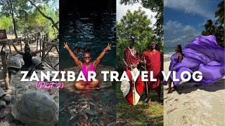 ZANZIBAR ADVENTURE Part 2: Turtle Swim| Maasai Tour |Spice Tour | JetBlack Travel