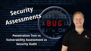 Security Assessments | Penetration Test vs. Vulnerability Assessment vs. Security Audit