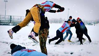 We Played Tackle Football in the Middle of a Snow Storm..