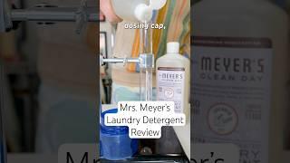 Mrs. Meyers’s Laundry Detergent Review #cleantok #laundry