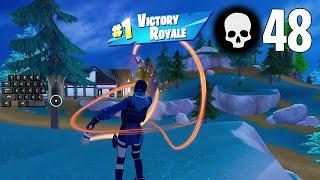 48 Elimination Solo vs Squads Win (Fortnite Chapter 4 Season 2)