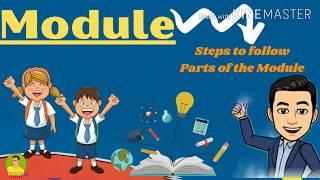 Suggested Module Design (Steps and Its Parts)#DepEd #RIZALDYlightfulLessons