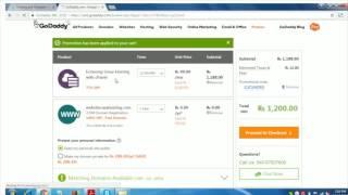 Purchasing Hosting From Godaddy for $14 - Websitecasa.com