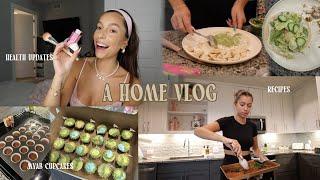 health update, baking + cooking & game night!!!