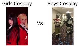 Girls Cosplay Vs Boys Cosplay