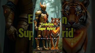 EVOLUTION HYBRID #ai #aianimation #aifusion #aihybrid #fusion #hybrid #animal #humanoid #shorts