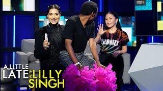 Constance Wu Helps a Fan Give Lilly a Lap Dance