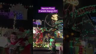 Holiday Decorations on Harrow Road, Franklin Square NY