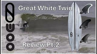 Firewire Great White Twin Review pt 2 - Fin Options