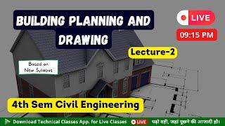 Building Planning & Drawing(L-2) || 4th Semester Civil Engg. || SBTE Bihar Polytechnic