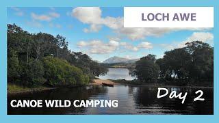CANOE LOCH AWE - INNIS ERRICH TO INISHAIL ISLAND | Best wild camps in Scotland?