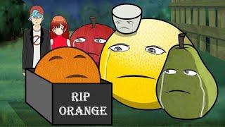 SAD ANNOYING ORANGE  FUNERAL | SLICED | FNF animation