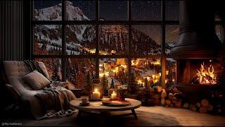  Cozy Ambience with fireplace | Relax with warm background bar to give you a good night's sleep