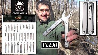 Introducing The Roxon Flex Multitool Fully Modular Open Source Customizable Multitool ($80), Review